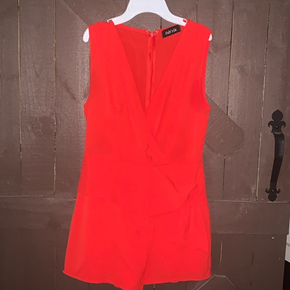 2/$18- Fab’Rik. - woman’s romper - Picture 1 of 4